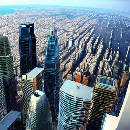 00037-1936499437-luxury feast for starving kids in top of skyscrapers.webp